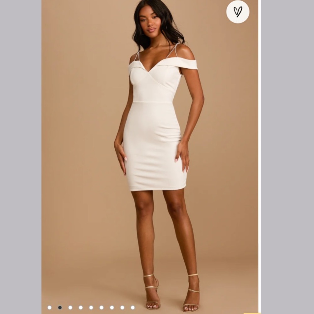 Reason to Celebrate Off-the-Shoulder Bodycon Mini